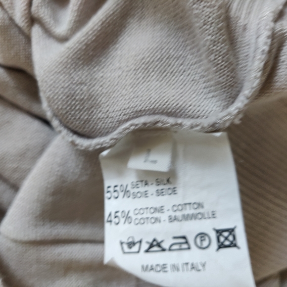 Italian Silk/Cotton Cardigan - Picture 4 of 6